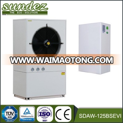 EVI technology air source heat pump for low ambeint temperature areas